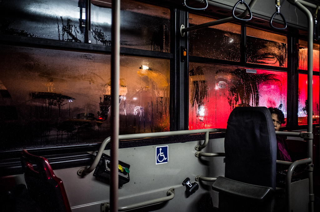 On the bus